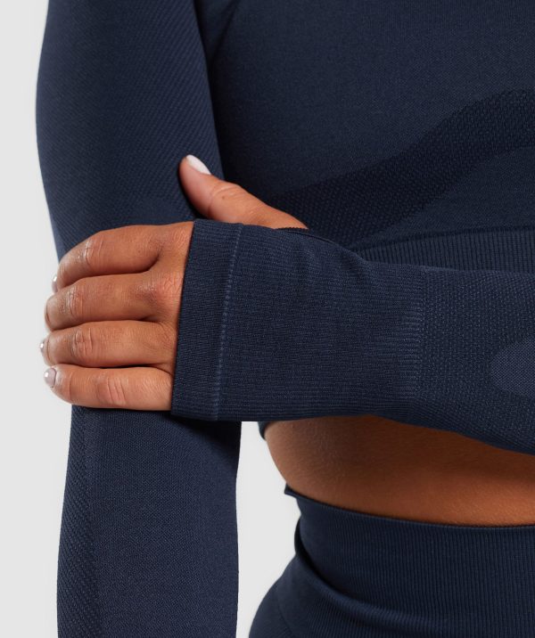 Flex Long Sleeve Crop Top - Image 6