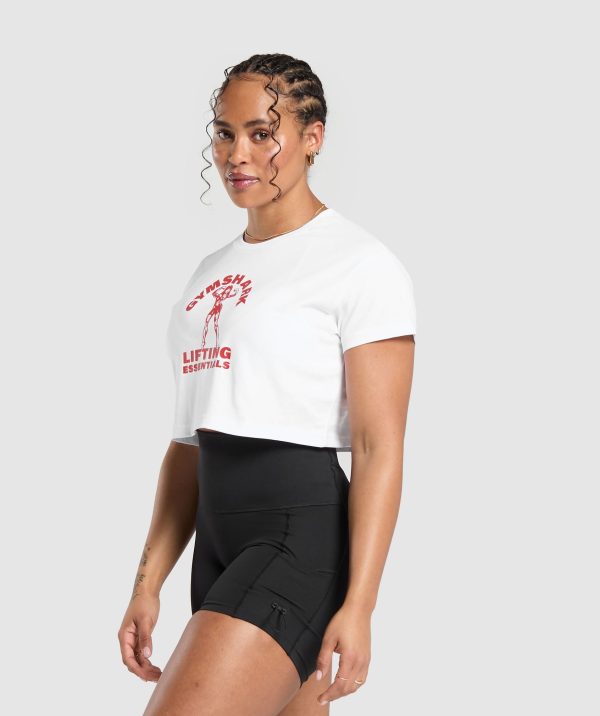 Strong Women Crop Top - Image 3