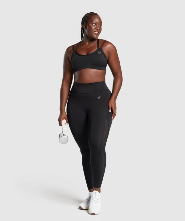 Strap Feature Sports Bra - Image 5